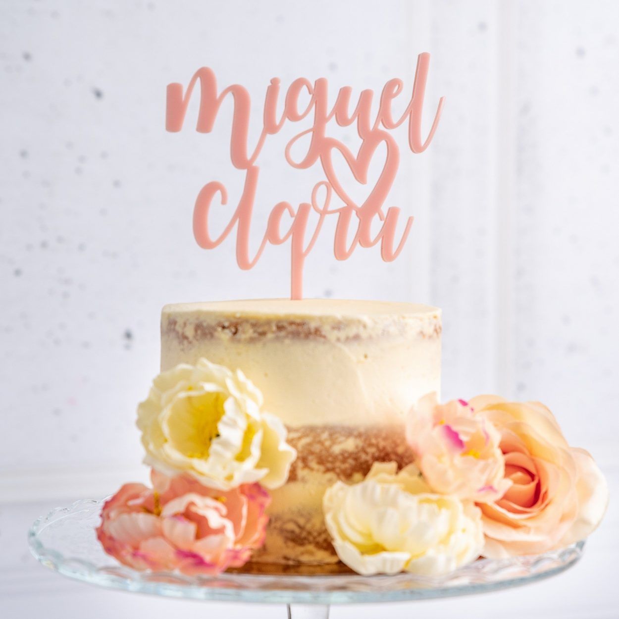 Cake Topper boda