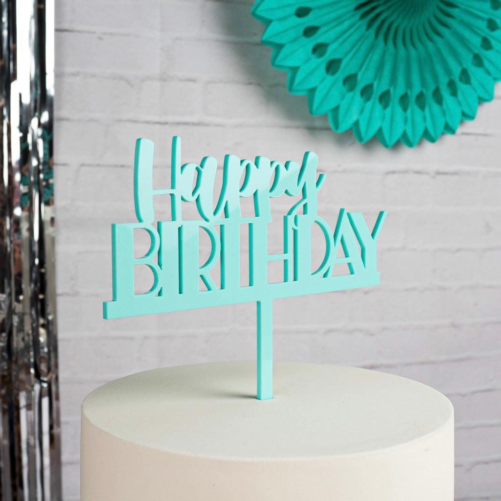 TOPPER HAPPY BIRTHDAY