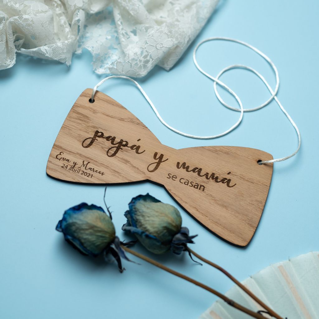 Pajarita de boda