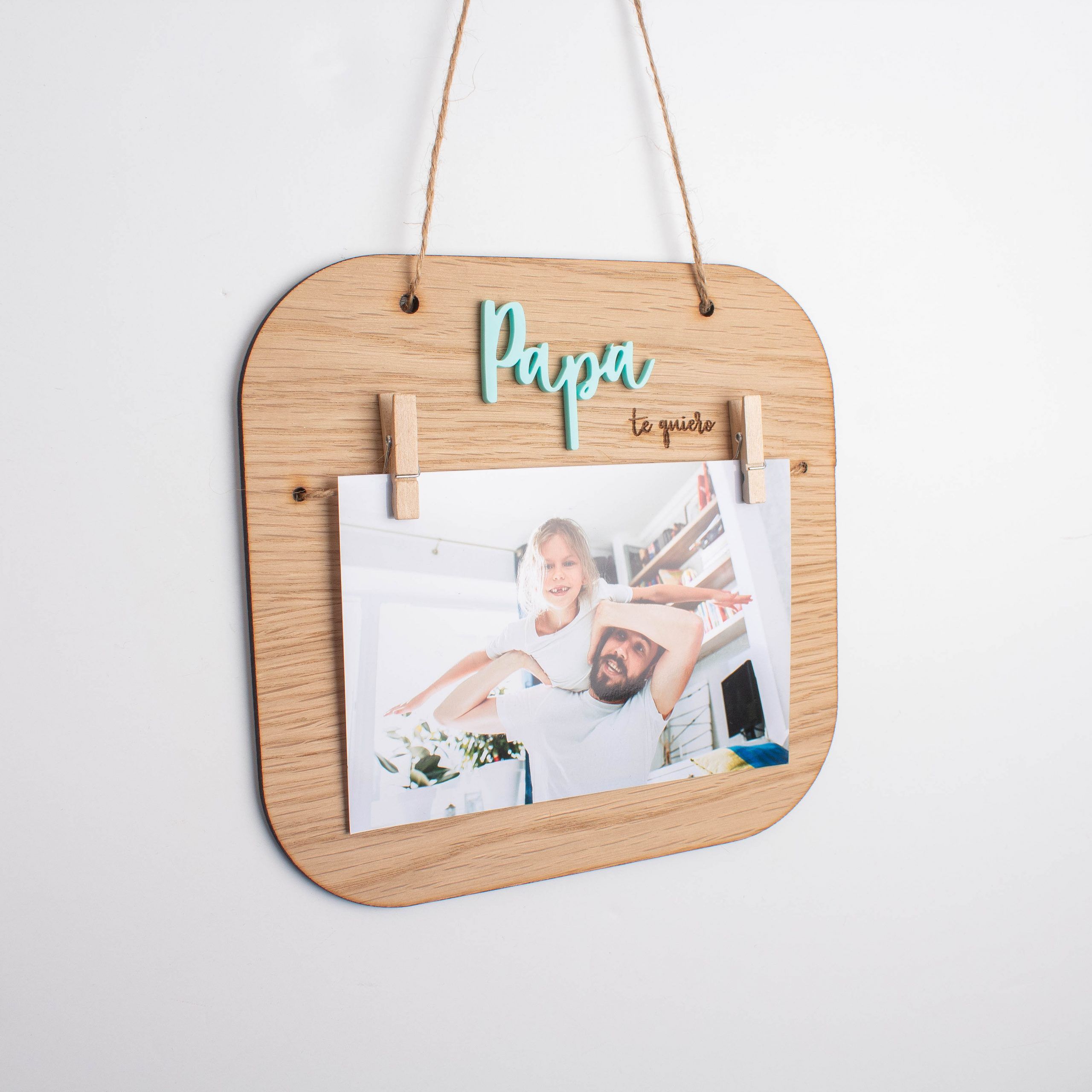 Colgador foto papá