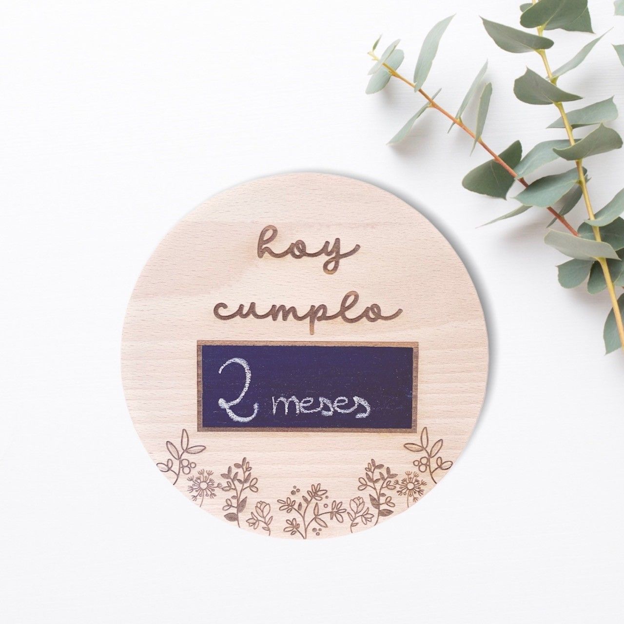 Placa Hoy cumplo - Imagen 3