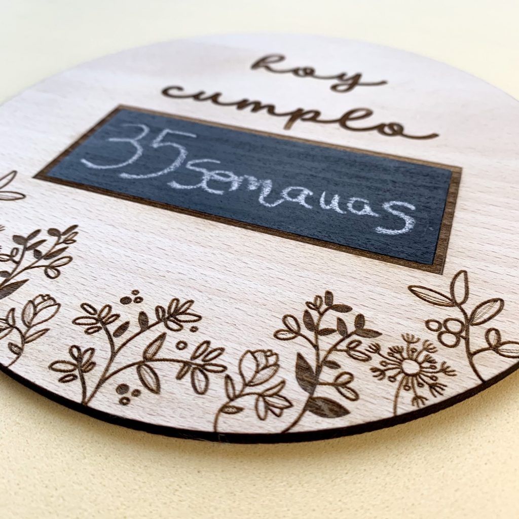 Placa Hoy cumplo - Imagen 2