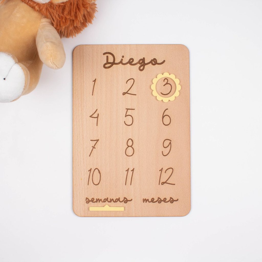 Calendario Mi primer año de vida 2