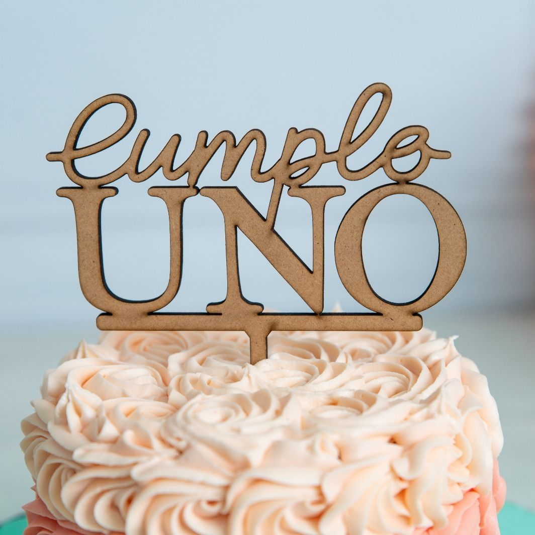 DETALLE TOPPER CUMPLO UNO