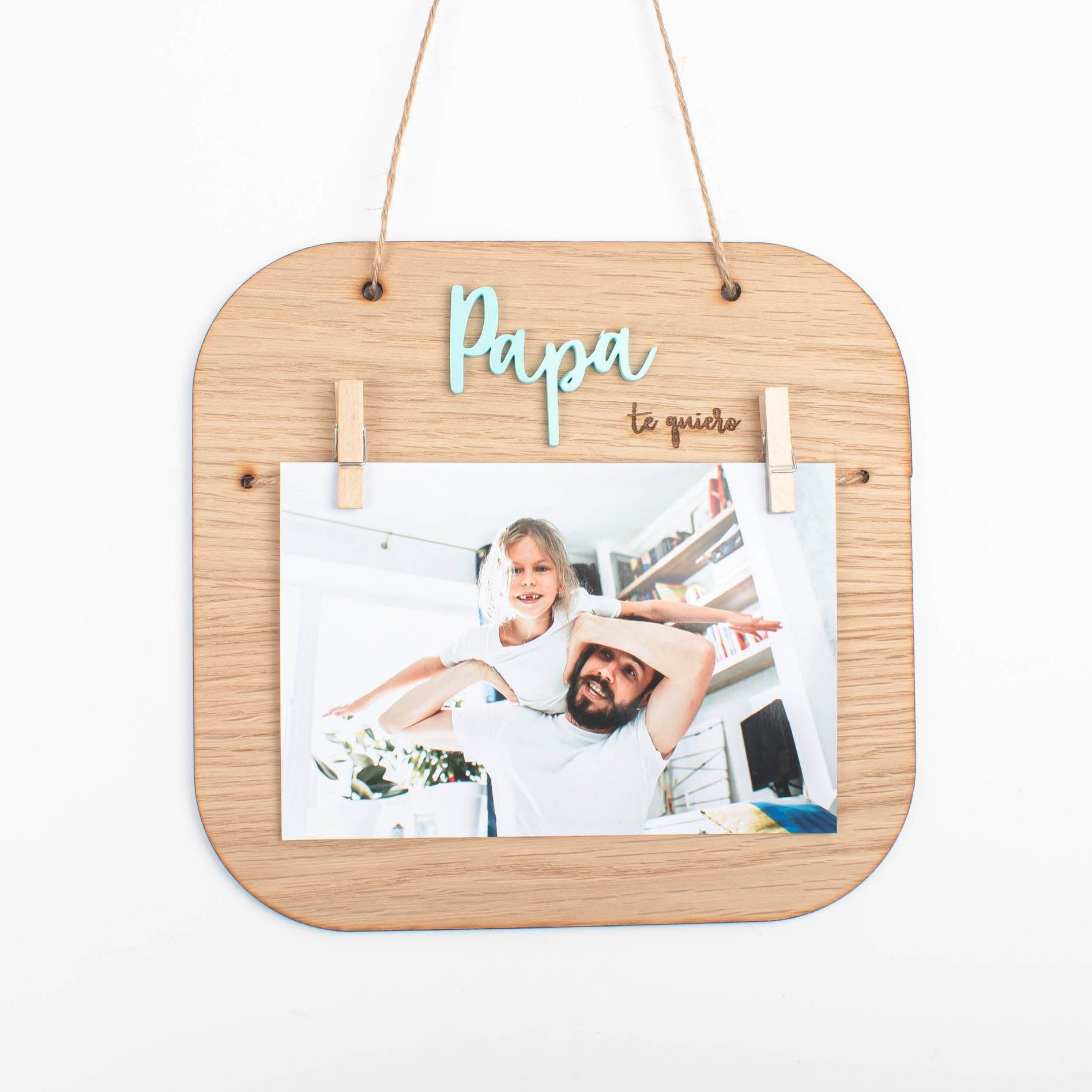 Colgador de foto Papá te quiero
