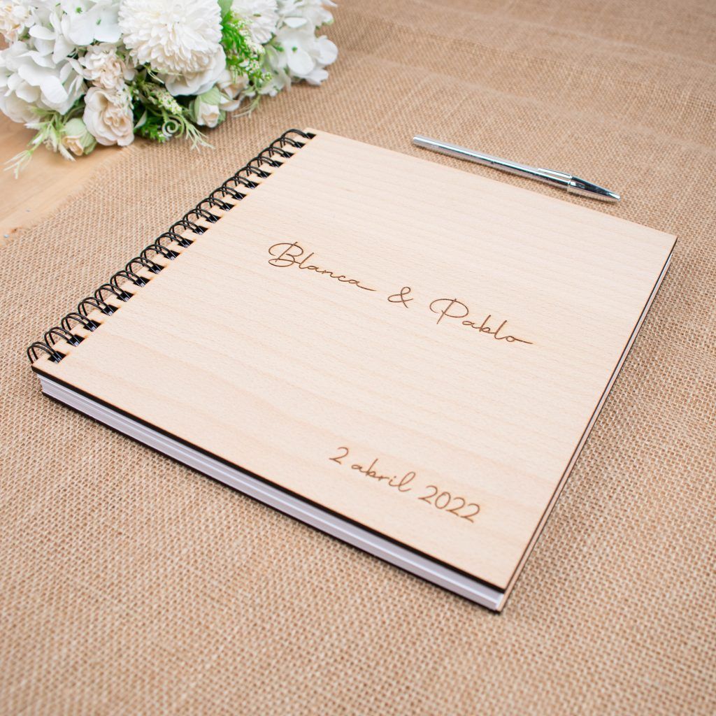 libro de firmas personalizado