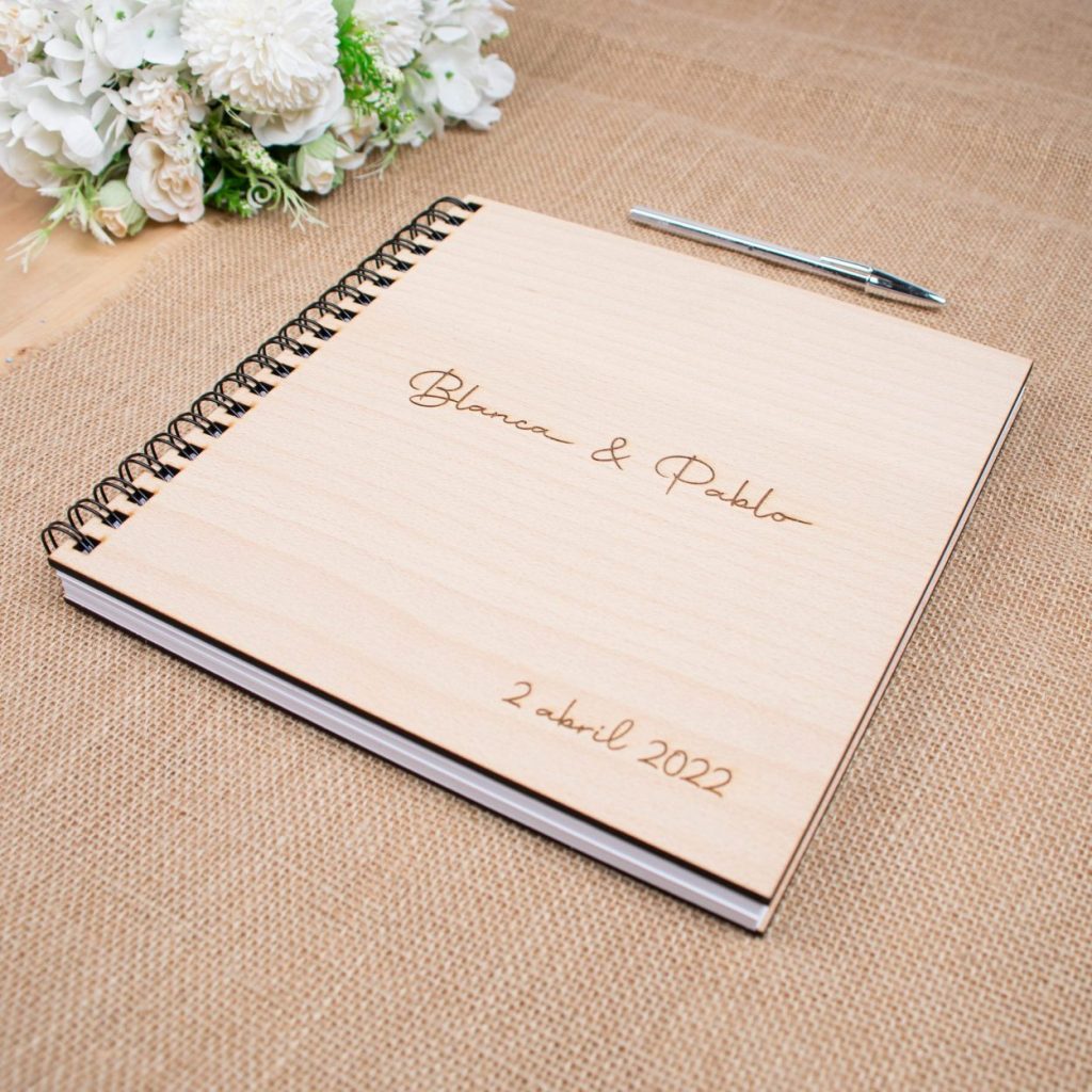 libro de firmas personalizado