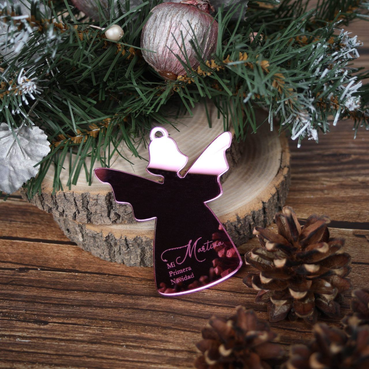 Adorno Angelito Mi Primera Navidad - Imagen 2