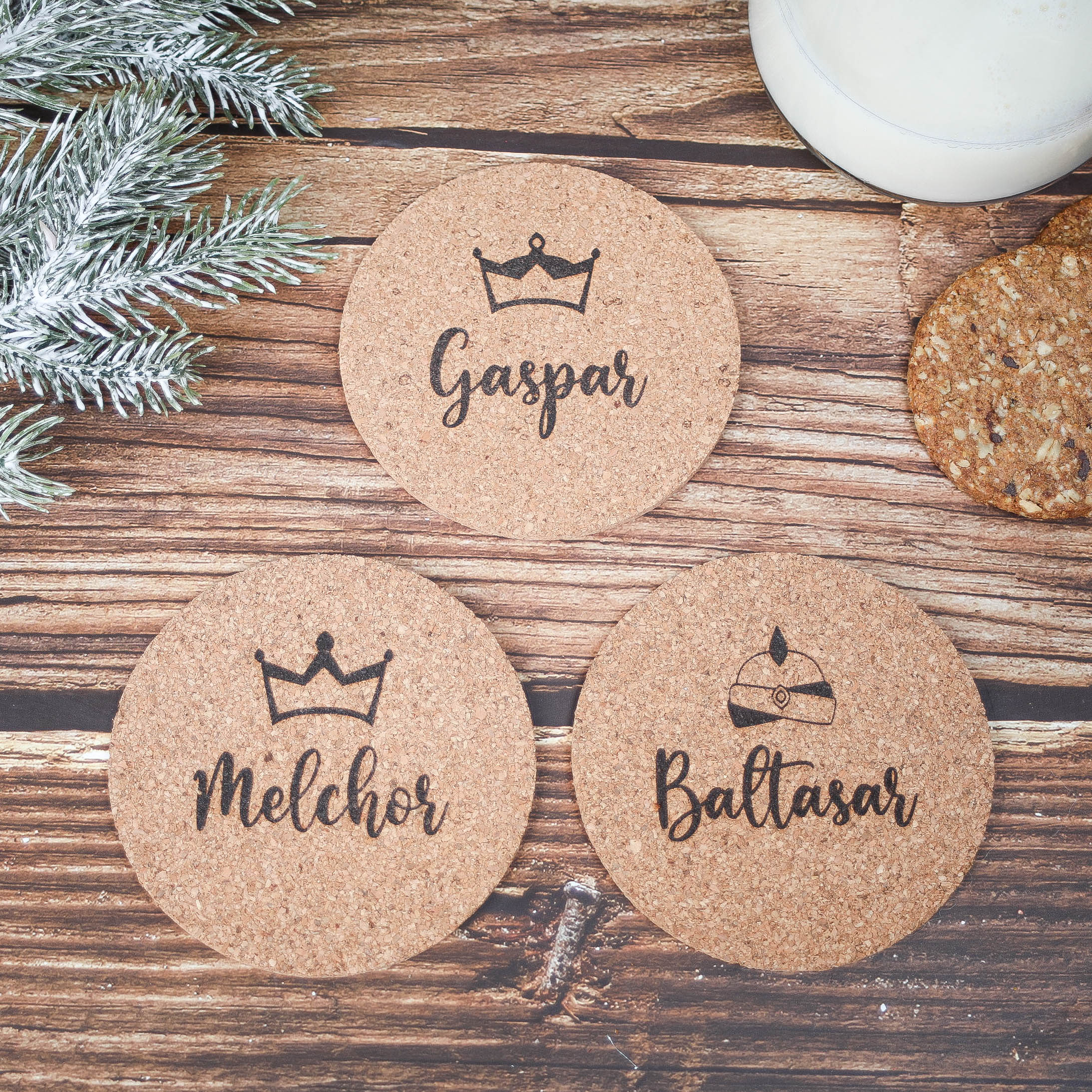 POSAVASOS REYES MAGOS 2